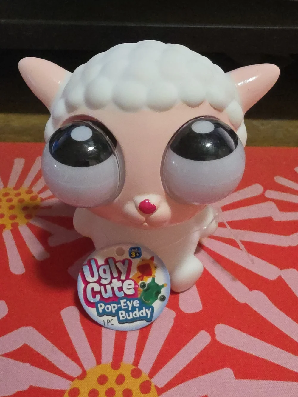 Pop-Eye Buddy White Cat Toy - Pets Cat